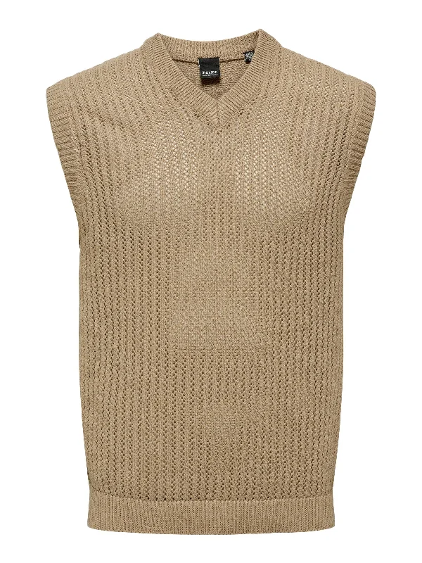 Dax Life V-Neck Knit Vest