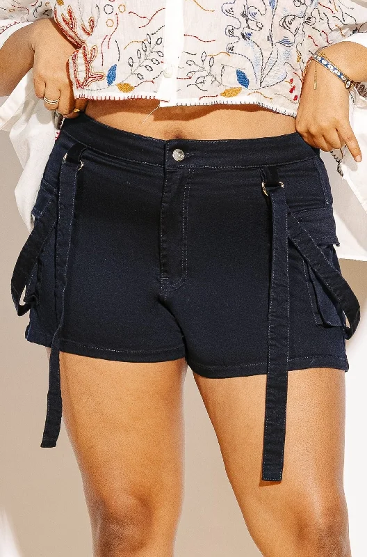 Side Pocket Cargo Shorts