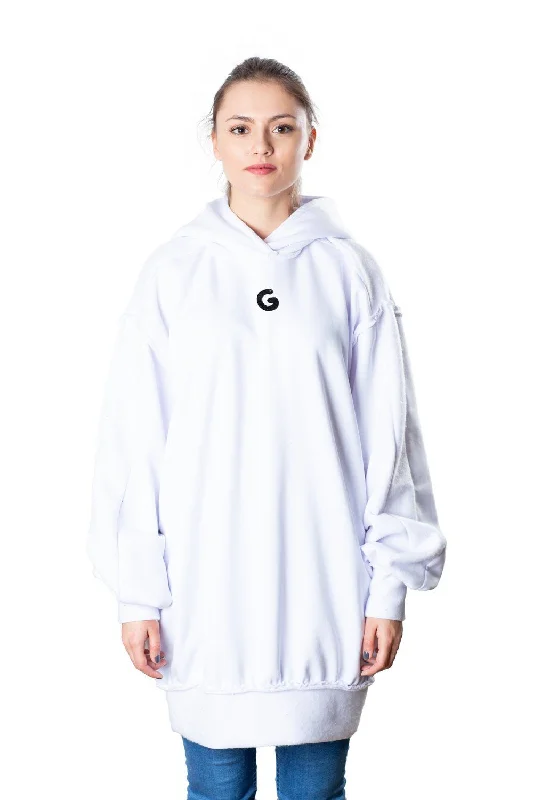 TheG Fresh Oversize Hoody Woman // white