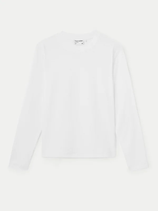 The Long Sleeve T-Shirt in Bright White