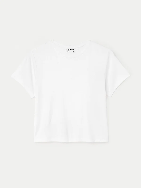 The Relaxed Fluid T-Shirt in Bright White