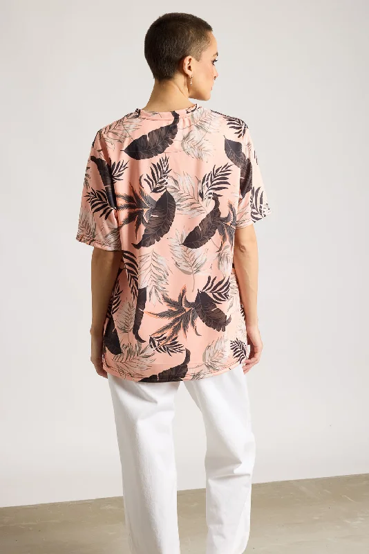 Printed Women's T-Shirt - Tropical Blaze