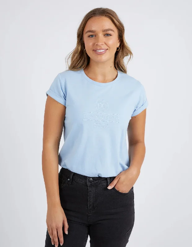 FOXWOOD EVERYDAY TEE LIGHT BLUE