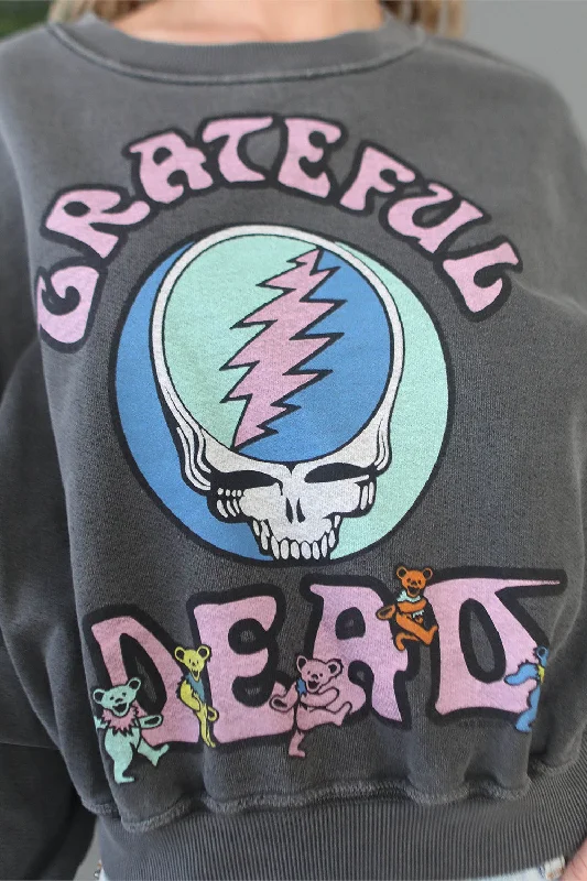 People of Leisure Grateful Dead Stealie Bears Sweatshirt