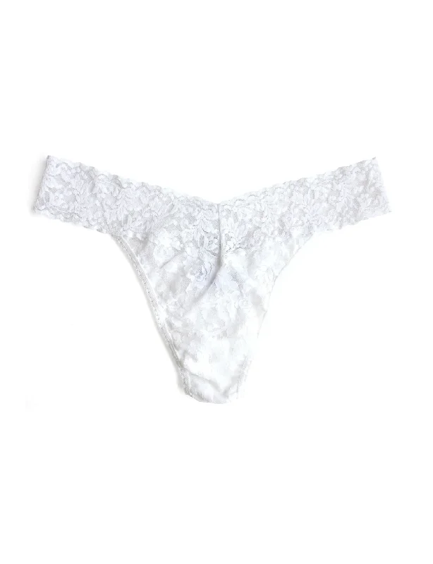 Signature Original Rise Thong, White