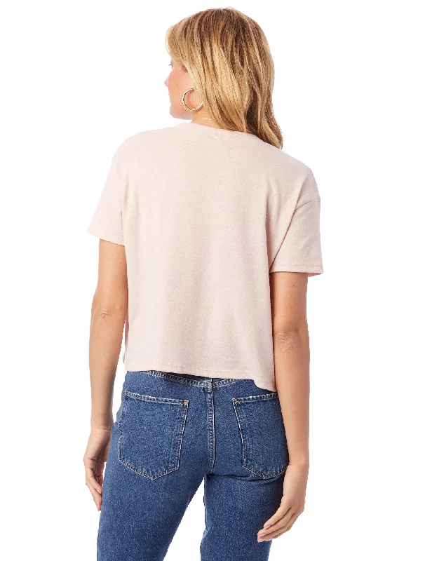 Headliner Cropped Tee (Vintage Pink)