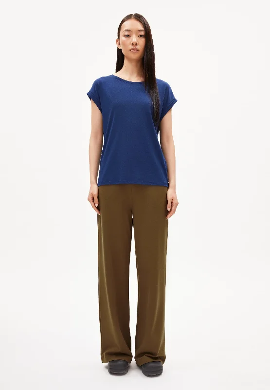 Jilaana Top Tencel Mix - Faded Indigo