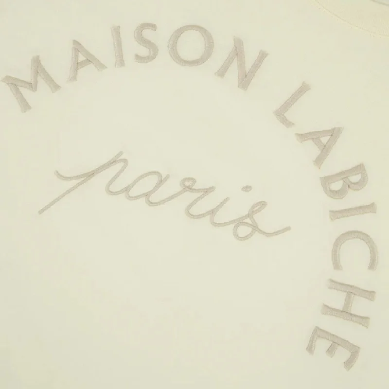 ""Maison Labiche Paris"" Popincourt T-Shirt (Straw Yellow)