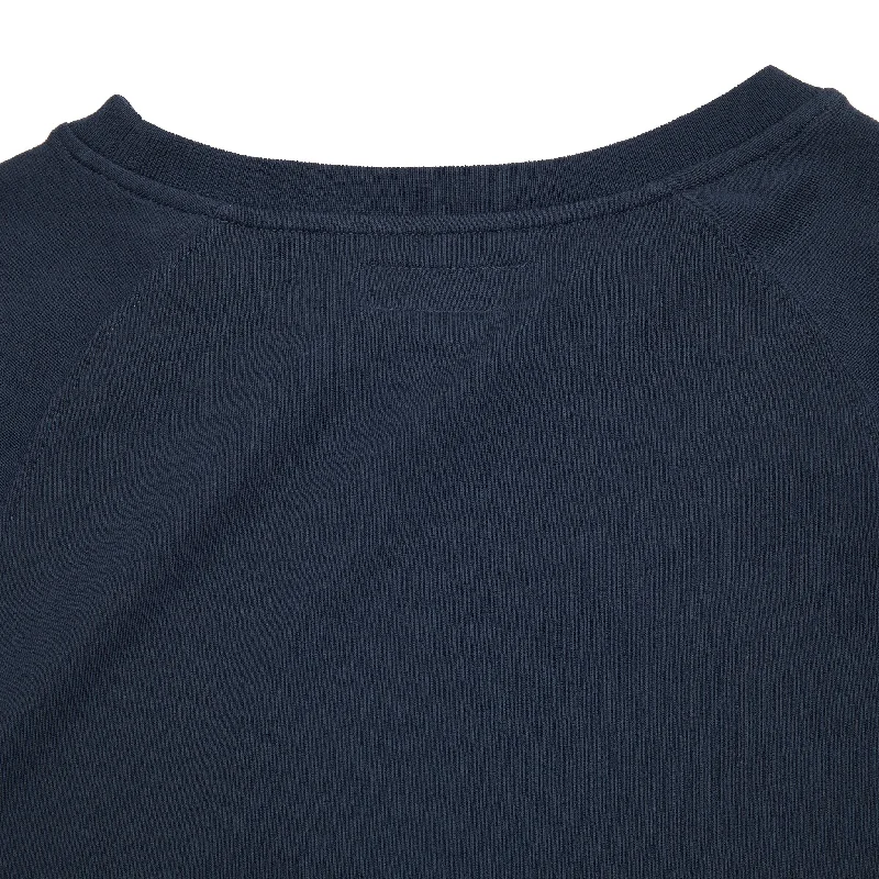 Merz b Schwanen Women's Good Basics Sweatshirt in Denim Blue