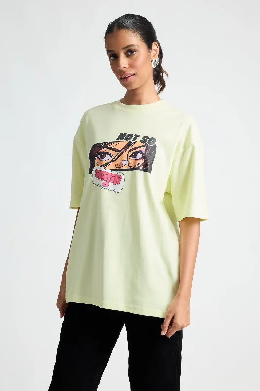 Yellow Not So Nazuk Tee