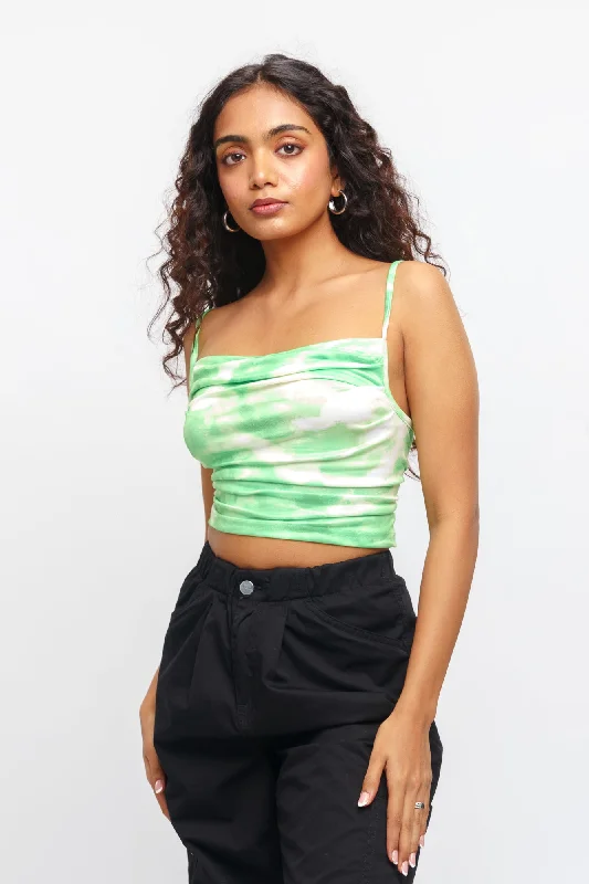 Printed Crop Top