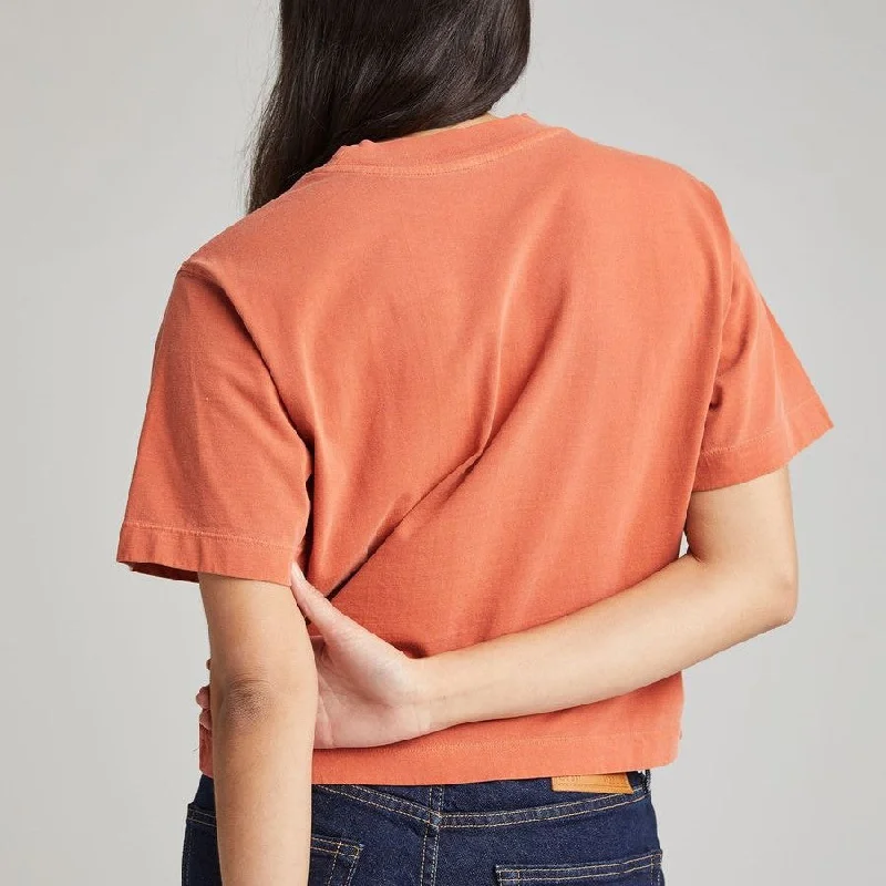 Relaxed Crop Tee (Redwood)