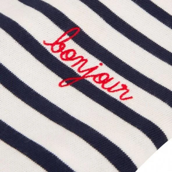 Sailor Long Sleeve Bonjour Top