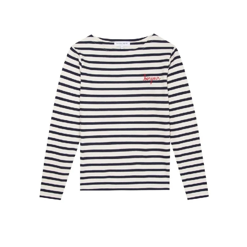 Sailor Long Sleeve Bonjour Top