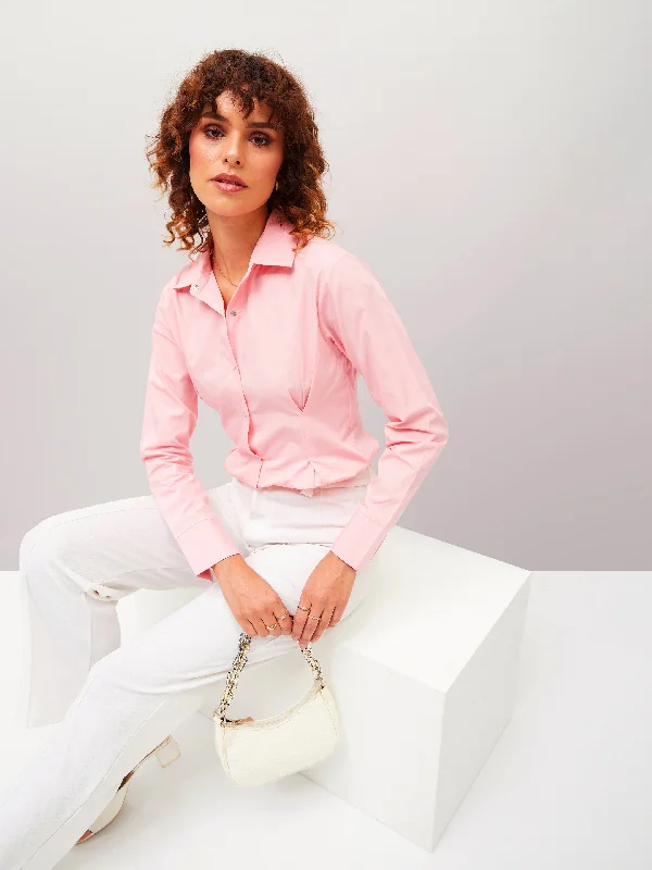 S / Pink / Poplin