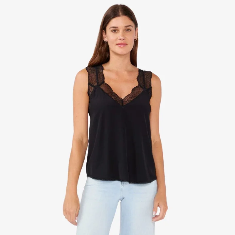 Silvana Lace Top (Black)