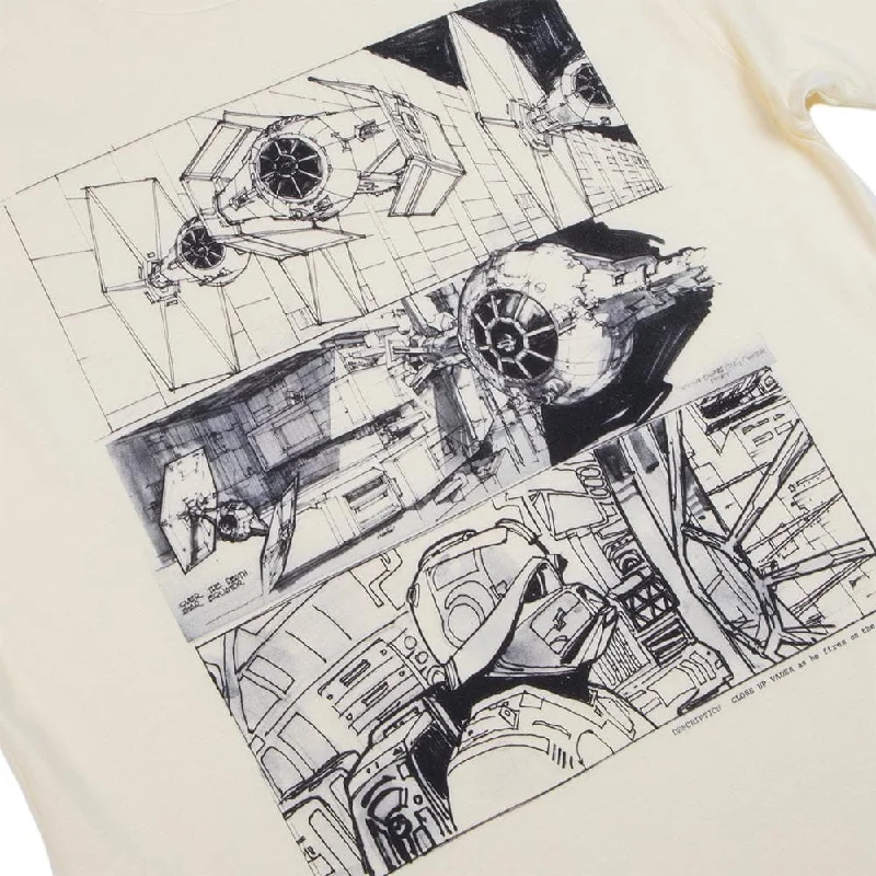 Star Wars Battle of Yavin Storyboard Tee