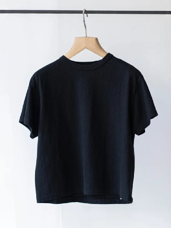 Sunray Spirit Hi'aka Cropped T-Shirt in Anthracite