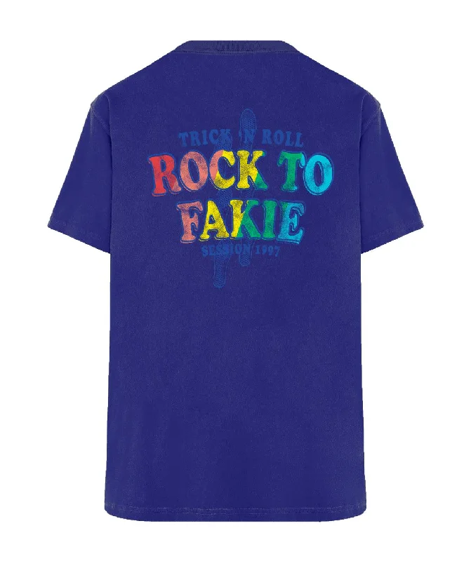 Tee shirt trucker royal ""FAKIE SS24""