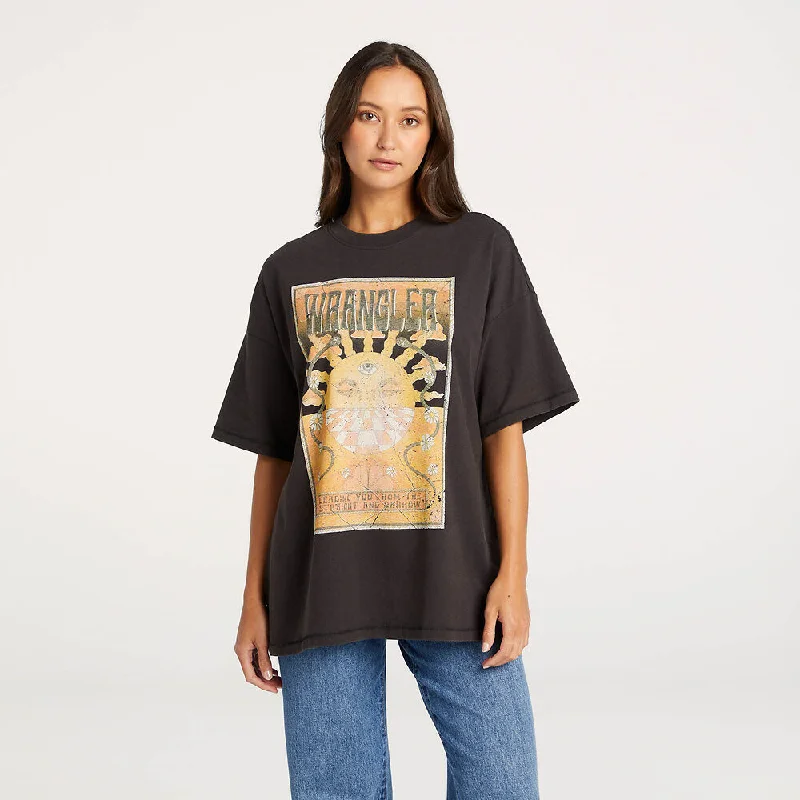 WRANGLER BOXY SLOUCH TEE MIND MIRAGE